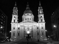 St. Stephen's Basilica at Night