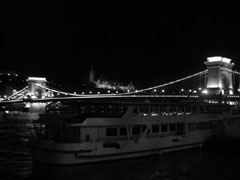 The Chain bridge at Night