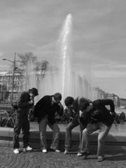 A bit of a Brucey at the Soviet Memorial