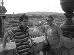 At the top of the St Stephens Dome