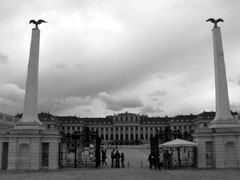 Schnbrunn Palace. Very Cold Day!