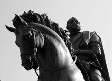 The statues in front of the Palazzo Vecchio.