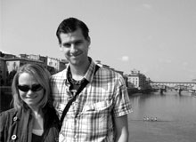 Dan & Clare by the Arno