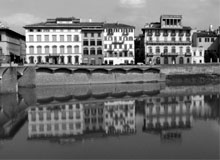River Arno Reflections
