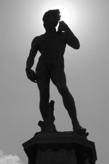 Michelangelo's statue David
