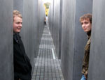 Holocaust Mahnmal with Haz & Tony